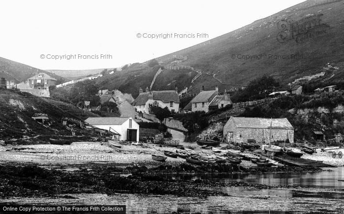 Photo of Lulworth Cove, 1894