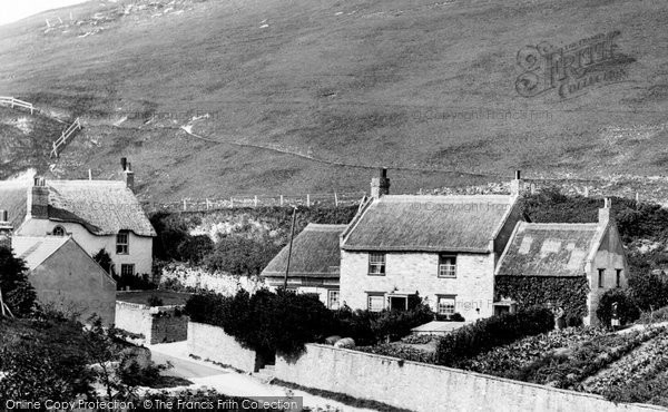 Photo Of Lulworth Cove Bishops Cottage 1894 Francis Frith