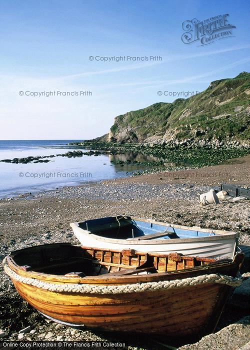 Photo of Lulworth Cove, Boats In The Cove 2006