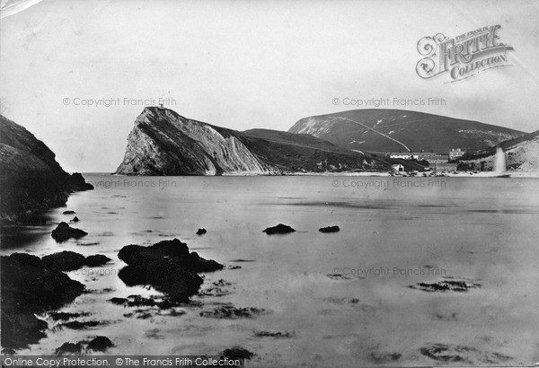 Photo of Lulworth Cove, c.1875