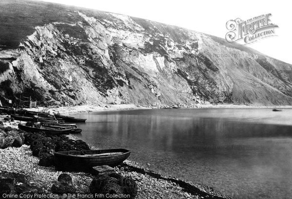 Photo of Lulworth Cove, c.1877