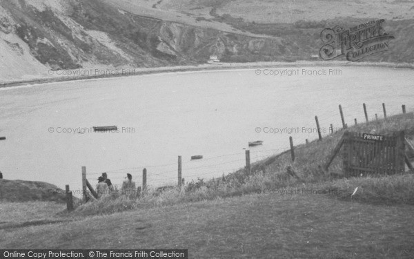 Photo of Lulworth Cove, c.1950