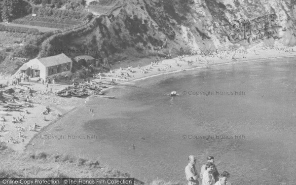 Photo of Lulworth Cove, c.1955