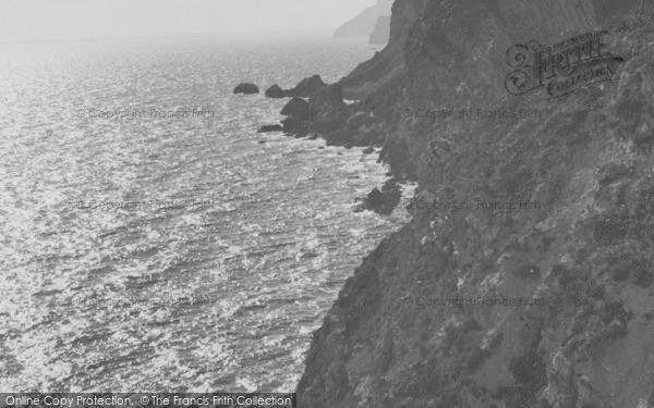 Photo of Lulworth Cove, c.1955
