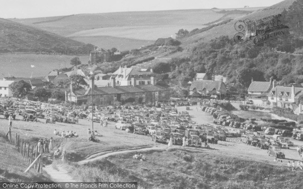 Photo of Lulworth Cove, c.1955