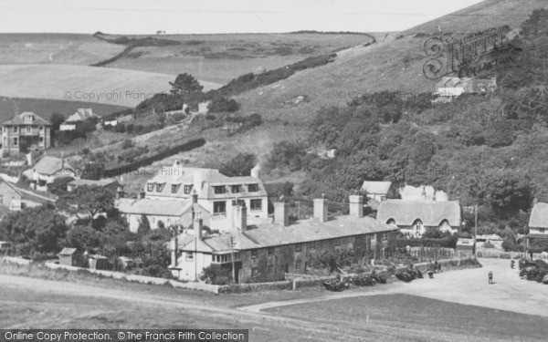 Photo of Lulworth Cove, c.1955
