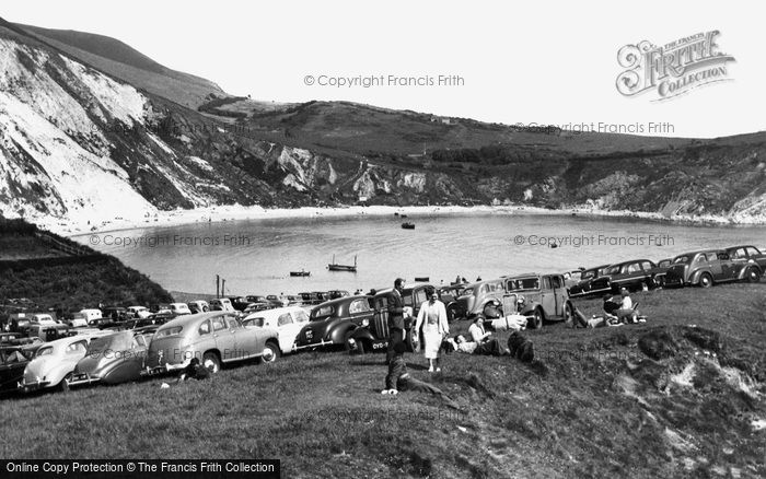 Photo of Lulworth Cove, c.1955