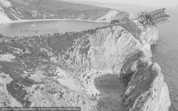 Photo of Lulworth Cove, c.1955