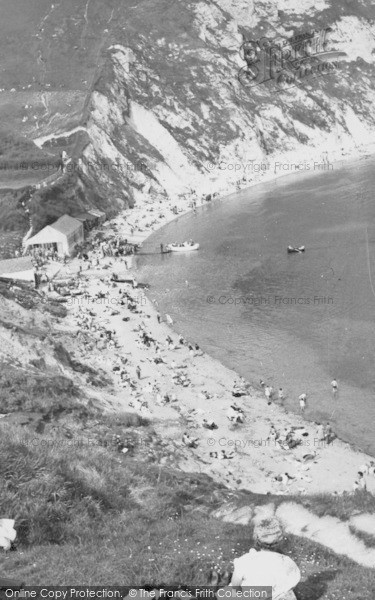 Photo of Lulworth Cove, c.1955