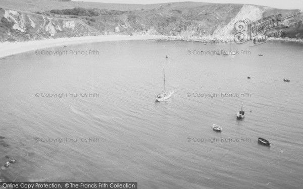 Photo of Lulworth Cove, c.1955