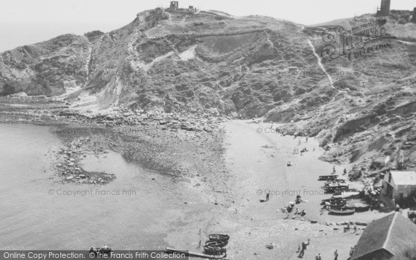 Photo of Lulworth Cove, c.1955