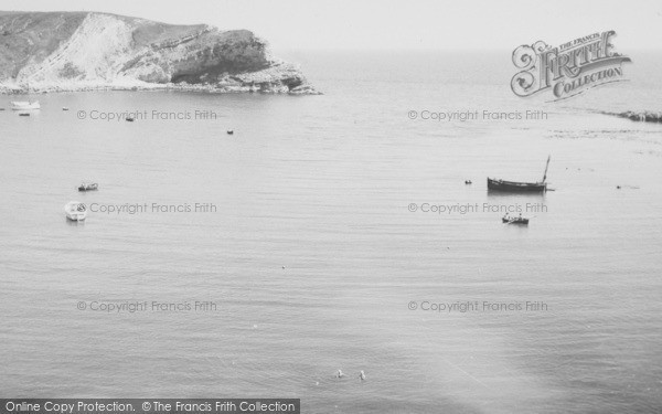 Photo of Lulworth Cove, c.1955