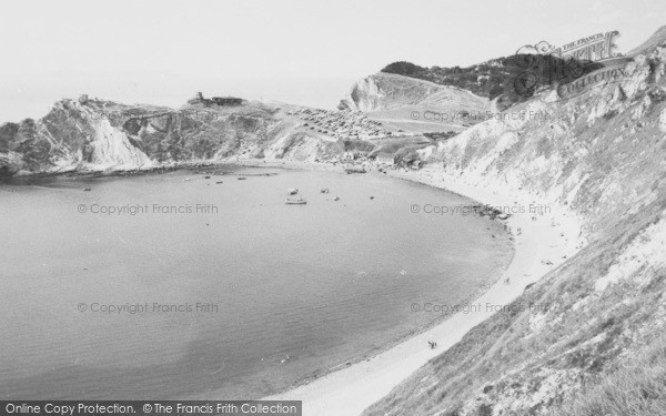 Photo of Lulworth Cove, c.1960