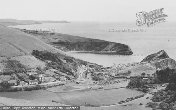 Photo of Lulworth Cove, c.1960
