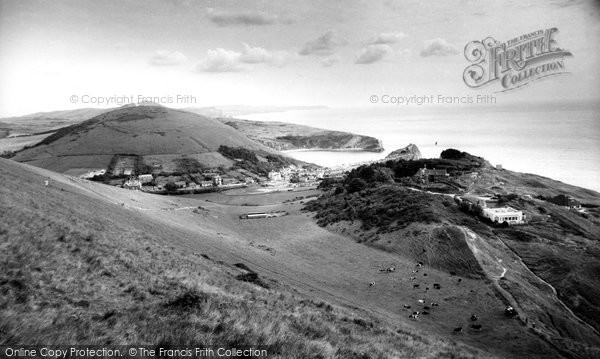 Photo of Lulworth Cove, c.1965