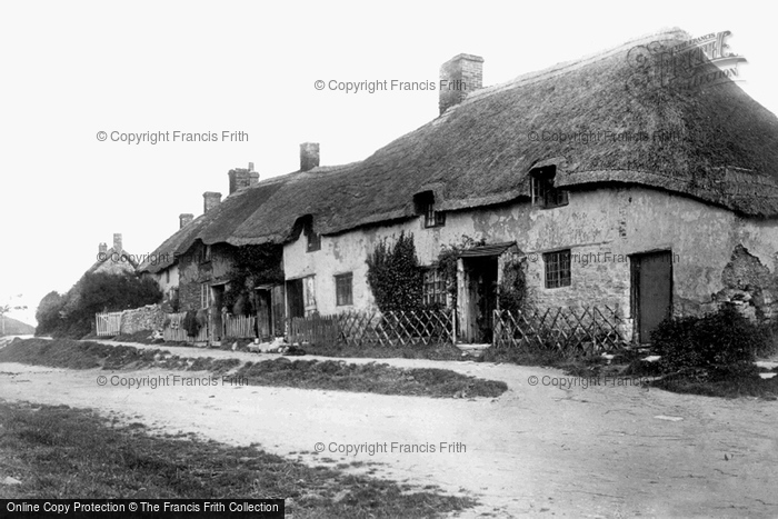Photo of Lulworth Cove, Cottages 1894