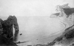Durdle Door Bay 1894, Lulworth Cove