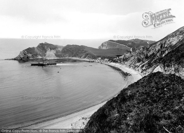 Photo of Lulworth Cove, From The East 1925