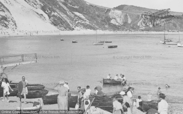 Photo of Lulworth Cove, General View c.1955