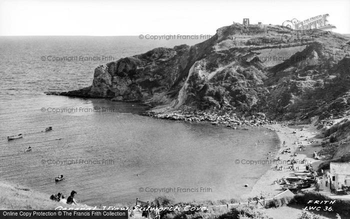 Photo of Lulworth Cove, General View c.1955