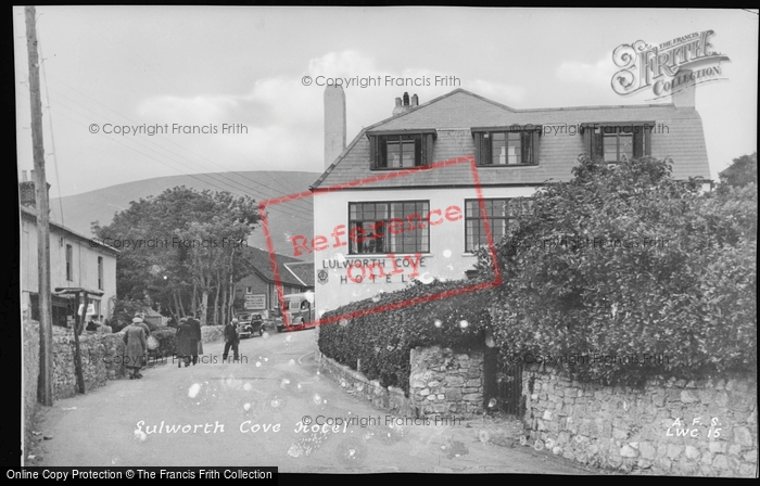 Photo of Lulworth Cove, Lulworth Cove Hotel c.1955