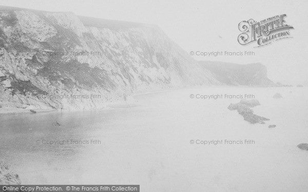 Photo of Lulworth Cove, Man O'war Rock And Oswald Bay 1894