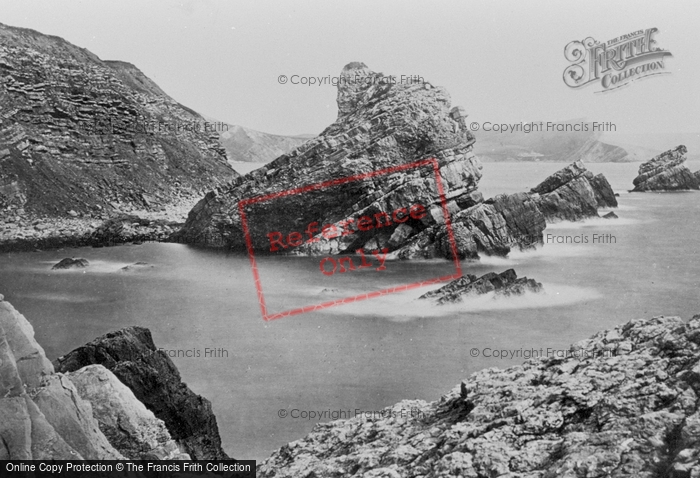 Photo of Lulworth Cove, Mupe Rocks 1894