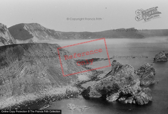 Photo of Lulworth Cove, Mupe Rocks 1894