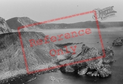 Mupe Rocks 1894, Lulworth Cove