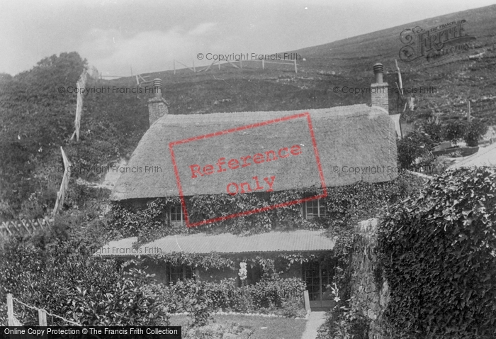 Photo of Lulworth Cove, Old Cottage 1903