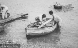 Rowing Boats c.1965, Lulworth Cove