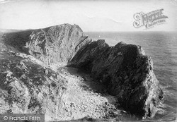 Stair Hole 1904, Lulworth Cove