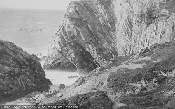 Photo of Lulworth Cove, Stair Hole c.1876