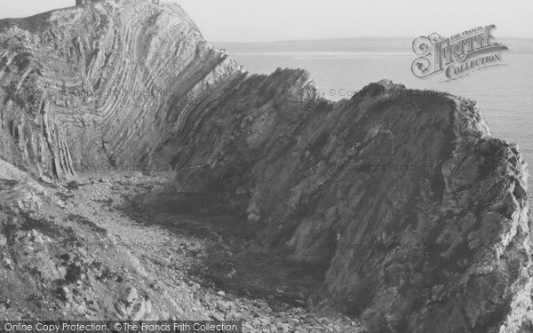 Photo of Lulworth Cove, Stair Hole c.1938