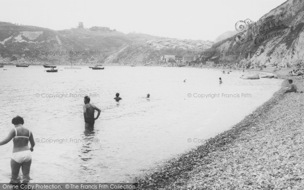 Photo of Lulworth Cove, The Beach c.1965