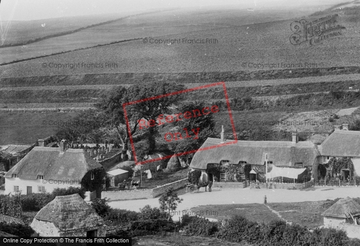 Photo of Lulworth Cove, The Castle Inn 1894