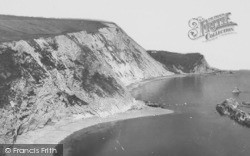 The Cliffs c.1950, Lulworth Cove