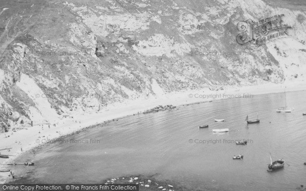 Photo of Lulworth Cove, The Cliffs c.1955