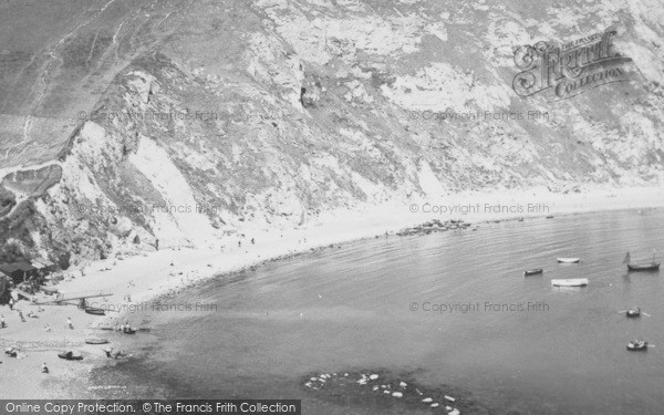 Photo of Lulworth Cove, The Cliffs c.1955