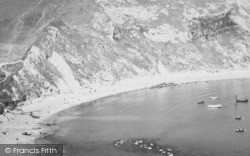 The Cliffs c.1955, Lulworth Cove