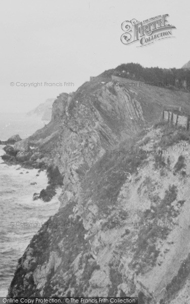 Photo of Lulworth Cove, The Rocky Coast c.1950