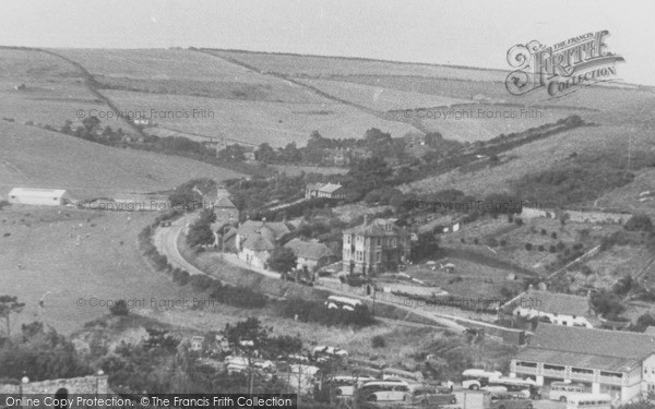 Photo of Lulworth Cove, The Village c.1950