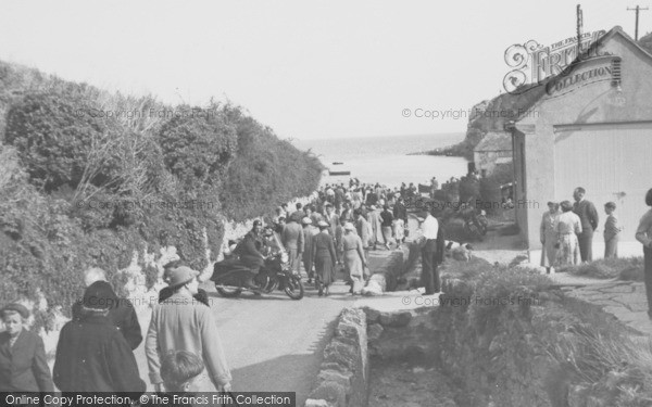 Photo of Lulworth Cove, The Way To The Beach c.1955