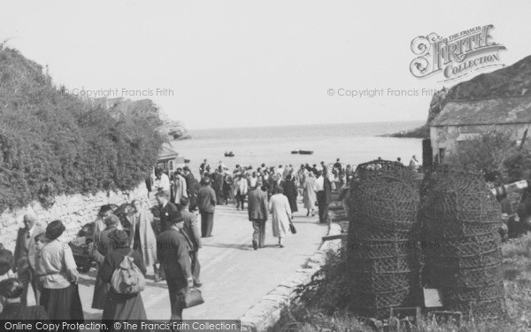 Photo of Lulworth Cove, The Way To The Beach c.1955