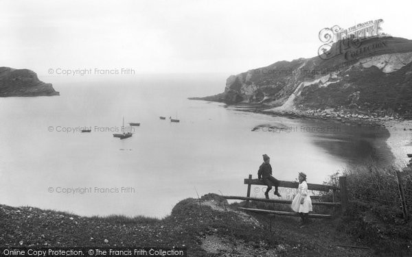 Photo of Lulworth Cove, West Point 1894