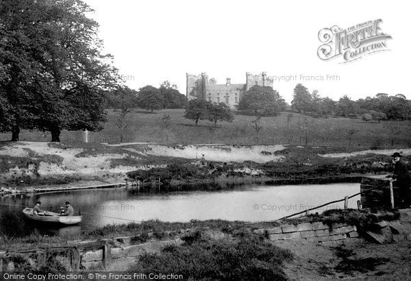 Photo of Lumley, Castle And Ferry c.1883