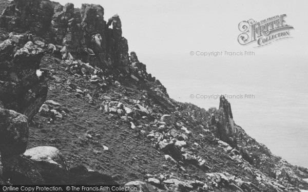 Photo of Lundy Island, Constable Rock 1890 - Francis Frith