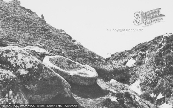 Photo of Lundy Island, Devil's Punchbowl 1890