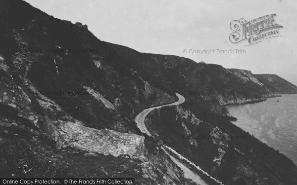 Photo of Lundy Island, From Above The Bay 1890