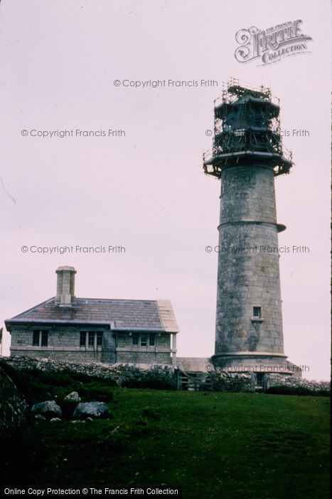 Photo of Lundy Island, Lighthouse 1979